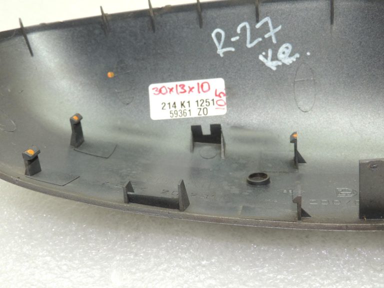 Renault Laguna II spoguļa korpuss kreisais Hologrammas pelēks korpuss NV603