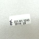 BMW F30LCI F31LCI F35LCI F80LCI durvju slēdzeņu cilindrs ar atslēgu