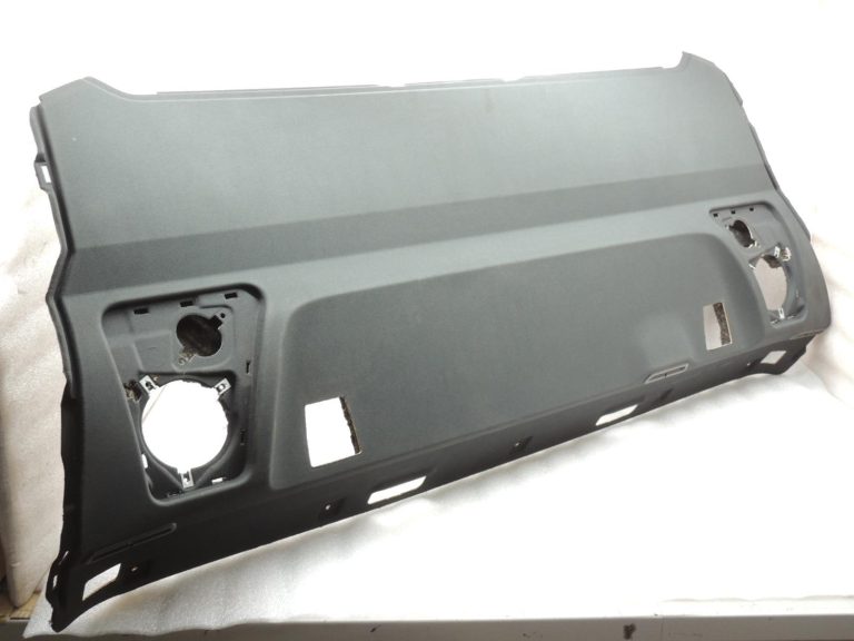 Oriģinālais BMW 5. sērijas F10 aizmugurējā bagāžas nodalījuma plaukta pārsegs melns 51469173452