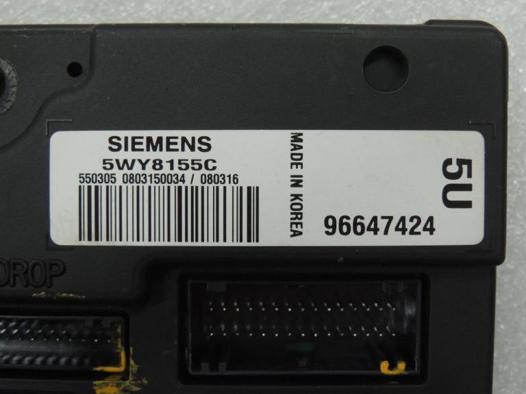 Chevrolet Epica drošinātāju kārbas moduļa vadības bloks 96647424 Drošinātāju kārbas bloks Modulis