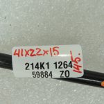 Oriģinālā Volvo V40 Cross Country bremžu metāla līnija RHD 31423255