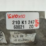 Oriģinālā BMW F30 F31 aizmugurējā balsta balsta gultņa virzošā sliede 33506862725