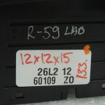 OEM Opel Vivaro B priekšējā paneļa gaisa padeves sprausla, pa labi vidū 95517495