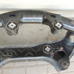 Oriģinālā BMW F30 F31 F33 F33 F36 aizmugurējā tilta sijas aizmugurējā tilta sijas 33316792507