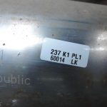 OE BMW F30, F31, F32, F33, F36 dīzeļdzinēju izplūdes sistēmas galvenais klusinātājs 8578011