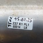 OE BMW F30, F31, F32, F33, F36 dīzeļdzinēju izplūdes sistēmas galvenais klusinātājs 8578011