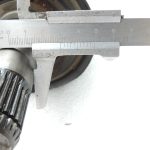 BMW F20, F21, F22, F30, F31, F34, F35 aizmugurējā kreisā piedziņas vārpsta, D=25 mm, 8680347