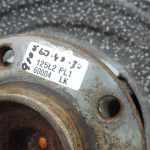 OE BMW F30 F31 F35 priekšējā kreisā riteņa šarnīra, riteņa rumbas un riteņa gultņa komplekts 31216792287