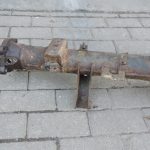 Ford Ranger P375 TKE 2.2 TDCi aizmugurējās ass korpuss EB3G-4001-BWC