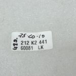 OE BMW F30, F31, F32, F33, F36 stāvbremzes vadcaurule – kreisā un labā puse