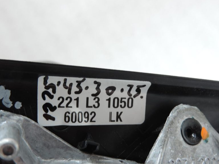Oe BMW F30 F31 475 melns kreisais ārējais spogulis 51167345653 7345653