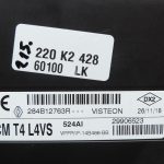 Opel Vivaro B Renault Trafic III vadības bloks BCM T4 L4VS 284B12763R
