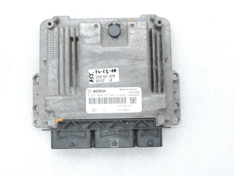 Opel Vivaro B Renault Trafic III 1,6 DCi R9M4153 dzinēja vadības bloks 0281036377