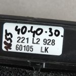 OE Opel Vivaro B X82 labais ārējais spogulis, elektriski regulējams 93459223