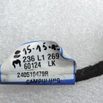 OE Opel Vivaro B aizmugurējā labā puses bagāžnieka durvju vadu kopne 93455507 240516479R