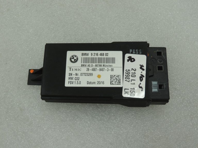 Oe BMW F20 F21 F22 F22 F30 F31 F34 F35 Sēdekļa vadības bloks 61359216468