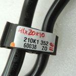 Oriģināls BMW F30 F31 LCI pārnesumkārbas eļļas dzesētāja caurule, eļļas caurule pārnesumkārbai 17228570449