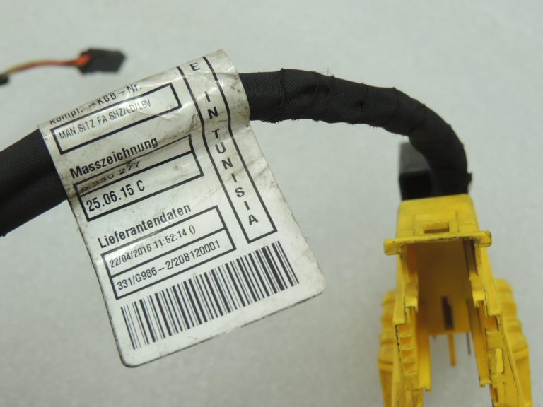Oriģinālā BMW F22 F23 F87 F34 F36 Vadītāja sēdekļa vadu instalācija 61129339281