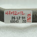Oriģināla BMW kreisā stūres stieņa ar elastīgo uzmavu ZF 32106799960 32106854893