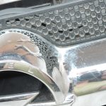 OE Opel Vivaro B Renault Trafic III priekšējais buferis ar radiatora resti 93868859