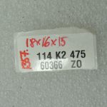 OPEL VIVARO B RENAULT TRAFIC III aizmugurējais bremžu kluča turētājs 93192388 OEM