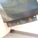 BMW E60 E61 priekšējais kreisais spārns, melns II, 668 41357111429, OEM