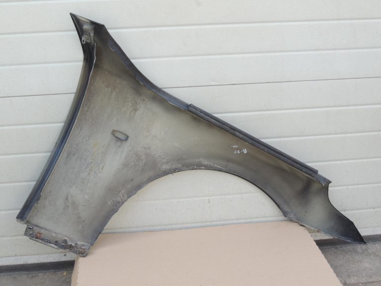 BMW E60 E61 priekšējais kreisais spārns, melns II, 668 41357111429, OEM