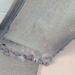 BMW E60 E61 priekšējais kreisais spārns, melns II, 668 41357111429, OEM