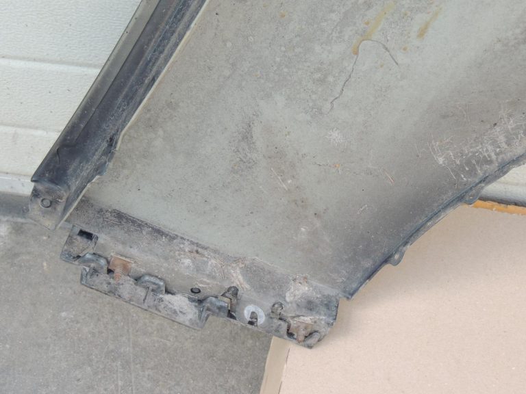 BMW E60 E61 priekšējais kreisais spārns, melns II, 668 41357111429, OEM