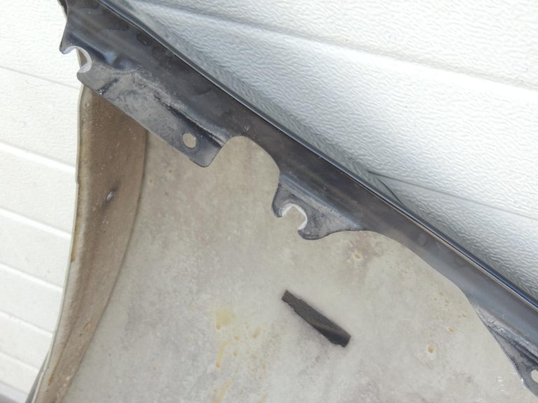BMW E60 E61 priekšējais kreisais spārns, melns II, 668 41357111429, OEM