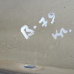 BMW E60 E61 priekšējais kreisais spārns, melns II, 668 41357111429, OEM