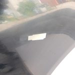 BMW E60 E61 priekšējais labais spārns, melns II 668 41357111430 OEM