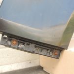 BMW E60 E61 priekšējais labais spārns, melns II 668 41357111430 OEM