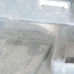 OE Opel Vivaro B Renault Trafic III priekšējais apakšējais bufera režģis 93868858