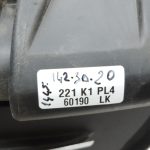 OE Opel Vivaro B Renault Trafic III priekšējais apakšējais bufera režģis 93868858