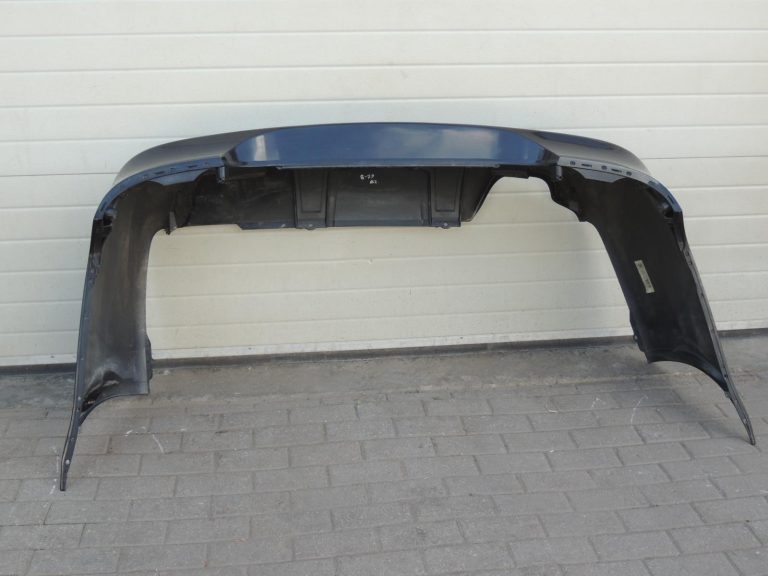 BMW E60 E61 aizmugurējais bamperis, melns II, 668 51110394707, OEM