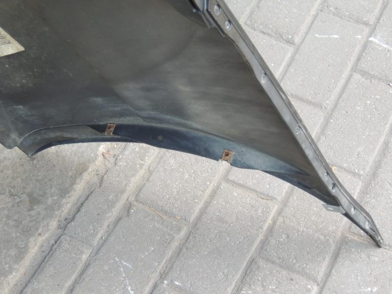 BMW E60 E61 aizmugurējais bamperis, melns II, 668 51110394707, OEM