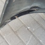 BMW E60 E61 aizmugurējais bamperis, melns II, 668 51110394707, OEM