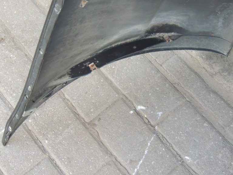 BMW E60 E61 aizmugurējais bamperis, melns II, 668 51110394707, OEM