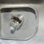 BMW E60 E61 aizmugurējais bamperis, melns II, 668 51110394707, OEM