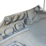 BMW E60 E61 aizmugurējais bamperis, melns II, 668 51110394707, OEM