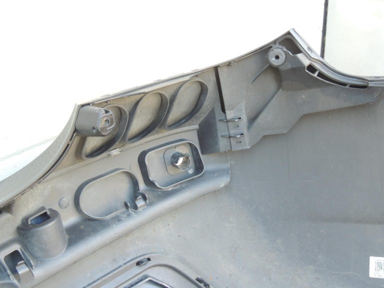 BMW E60 E61 aizmugurējais bamperis, melns II, 668 51110394707, OEM