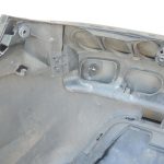 BMW E60 E61 aizmugurējais bamperis, melns II, 668 51110394707, OEM