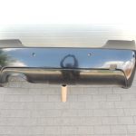 BMW E60 E61 aizmugurējais bamperis, melns II, 668 51110394707, OEM