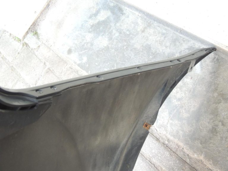 BMW E60 E61 aizmugurējais bamperis, melns II, 668 51110394707, OEM