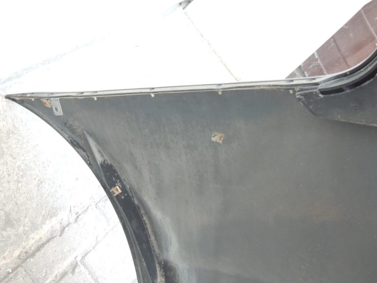 BMW E60 E61 aizmugurējais bamperis, melns II, 668 51110394707, OEM