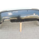 BMW E60 E61 aizmugurējais bamperis, melns II, 668 51110394707, OEM