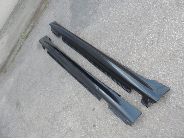 BMW E60 E61 M sliekšņu komplekts M-pakete, melns II, 668 51777907177, OEM