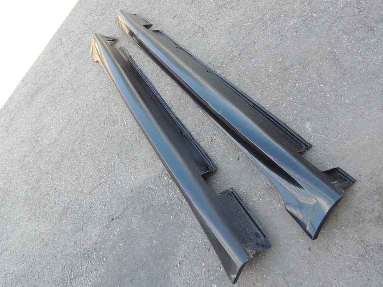 BMW E60 E61 M sliekšņu komplekts M-pakete, melns II, 668 51777907177, OEM