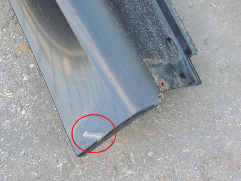 BMW E60 E61 M sliekšņu komplekts M-pakete, melns II, 668 51777907177, OEM